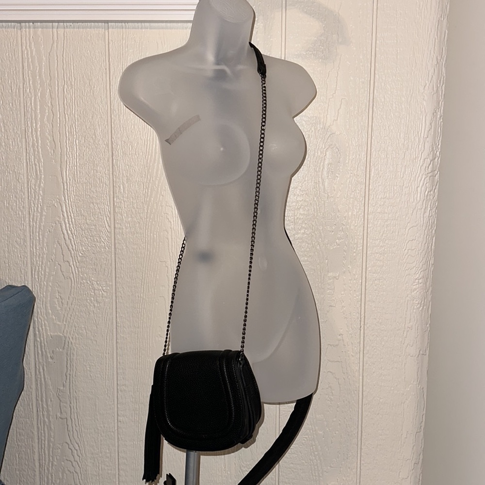 Crossbody small black bag
